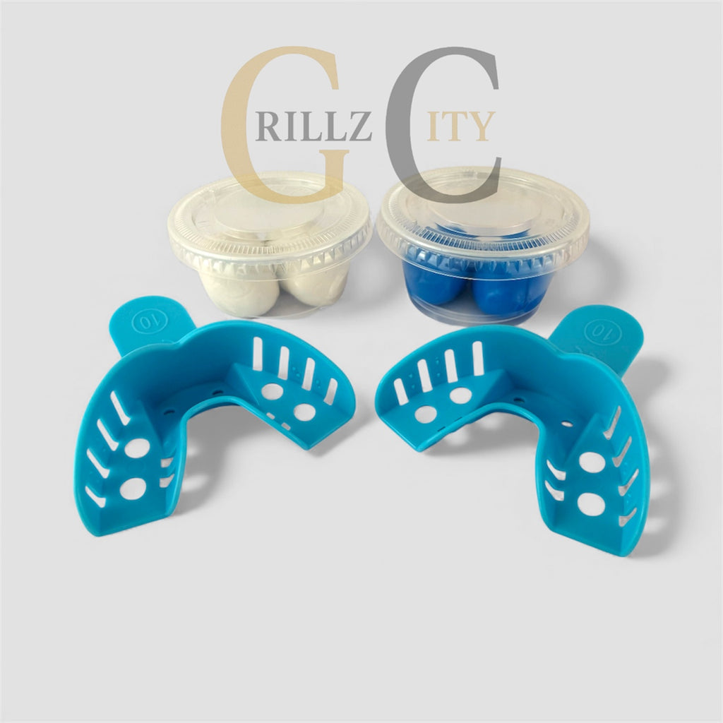 Mold kit for Custom Gold Grillz / Dental Teeth Impression /  Grillz Mold Kit / Dental Use / 2 Kit each set for same price as One - GrillzCity 
